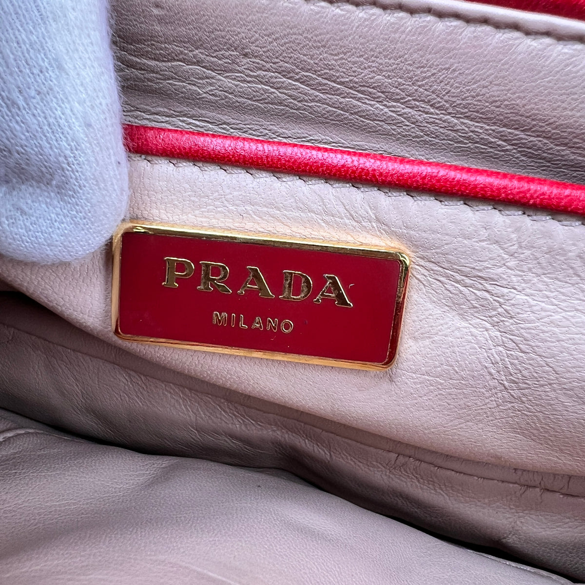 Prada Red Shoulder Bags A-19300