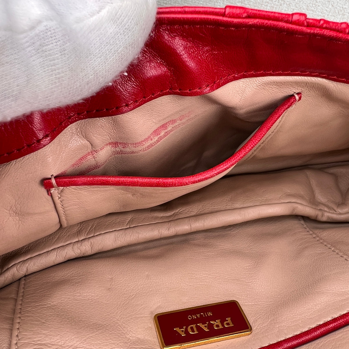 Prada Red Shoulder Bags A-19300