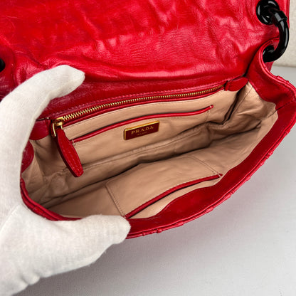 Prada Red Shoulder Bags A-19300