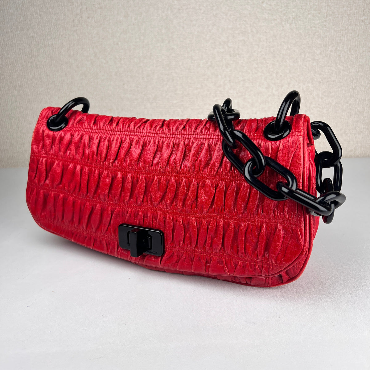 Prada Red Shoulder Bags A-19300