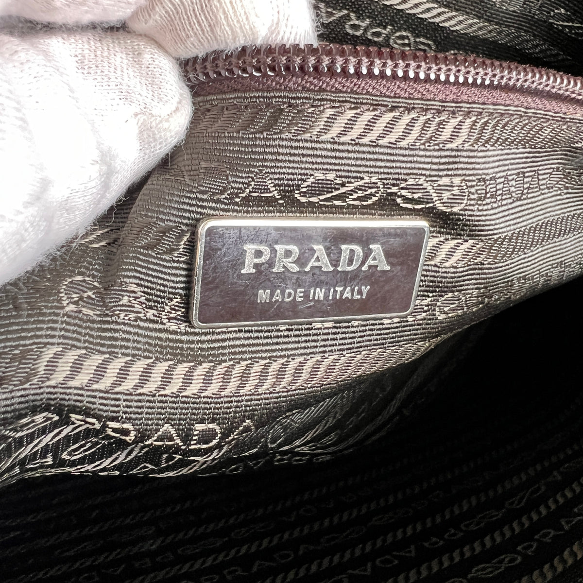 Prada Beige Handle Bags A-19302