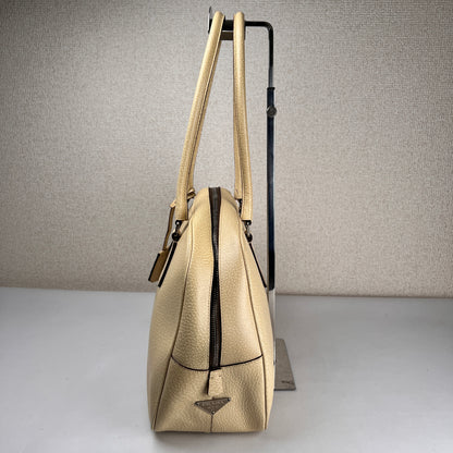 Prada Beige Handle Bags A-19302