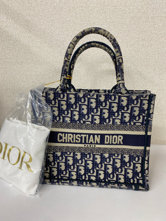 Dior Blue Tote Bags A-19327