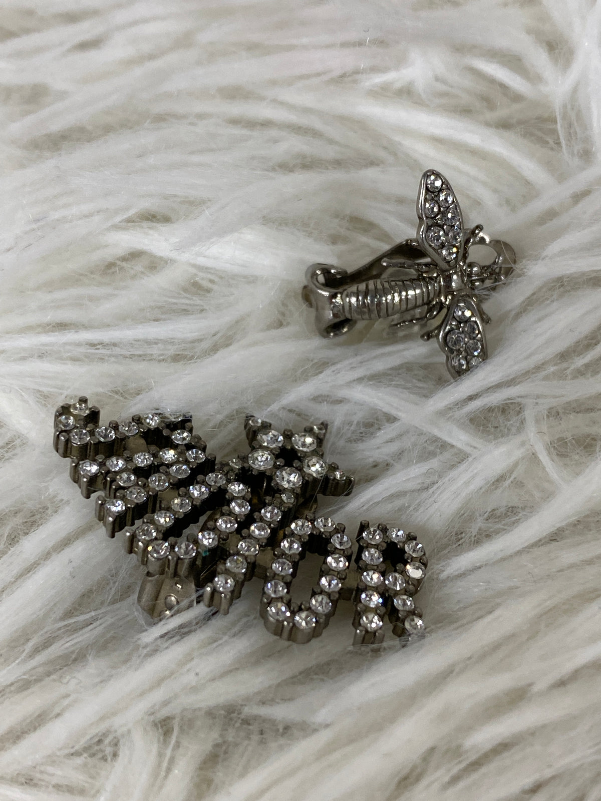 Dior Silver Earrings A-19348