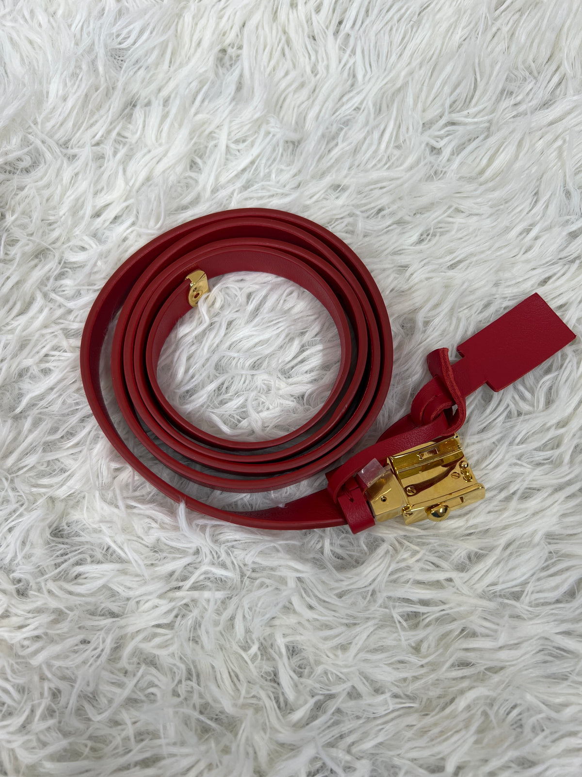 Dior Red Belts A-19368