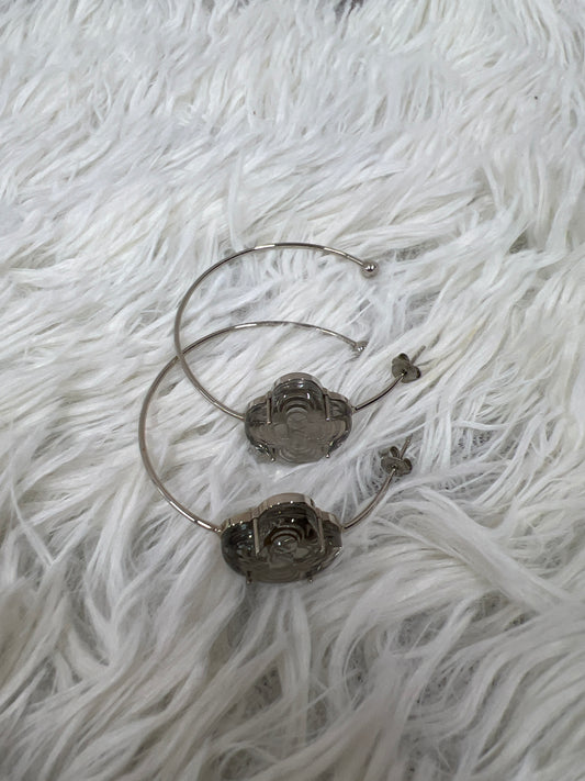 Louis Vuitton Silver Earrings A-19370