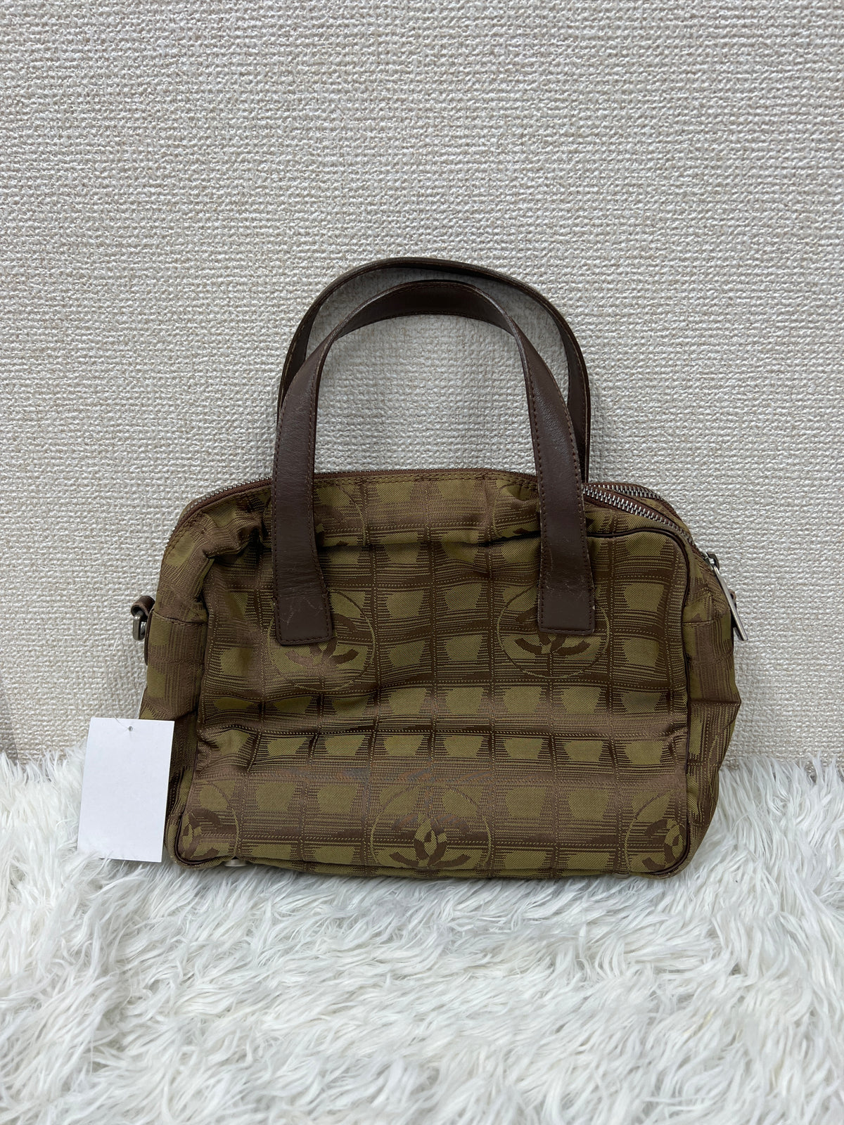 Chanel Brown Handle Bags A-19372