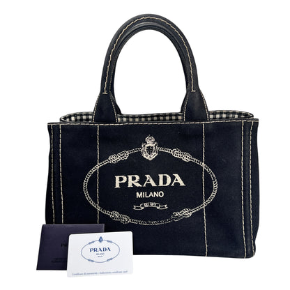 Prada Black Tote Bags A-19374