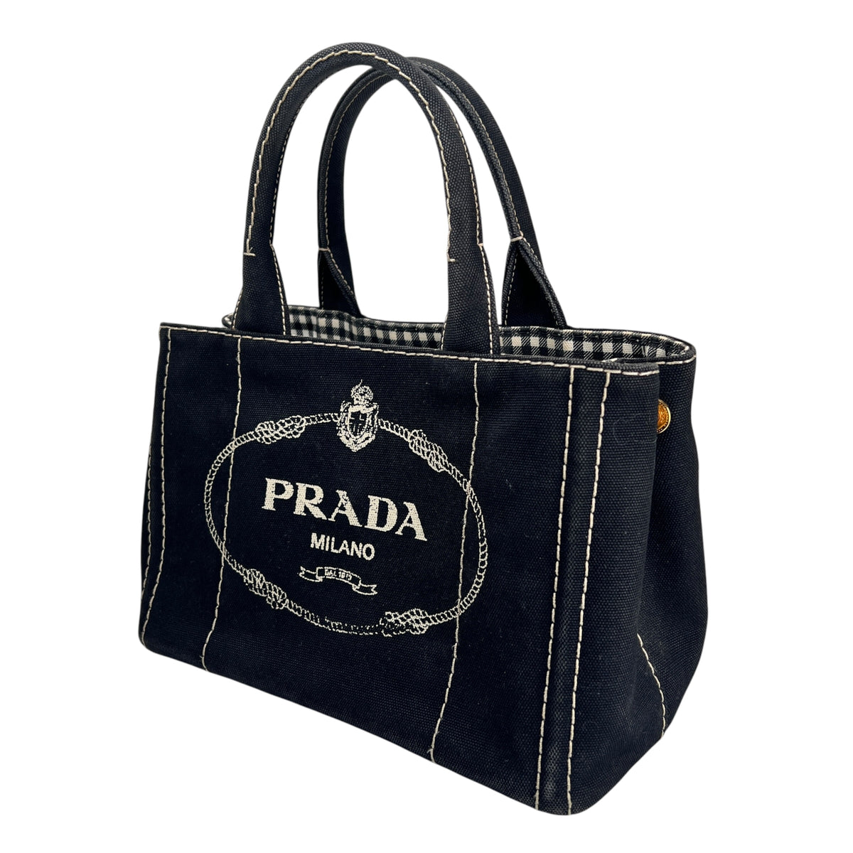Prada Black Tote Bags A-19374