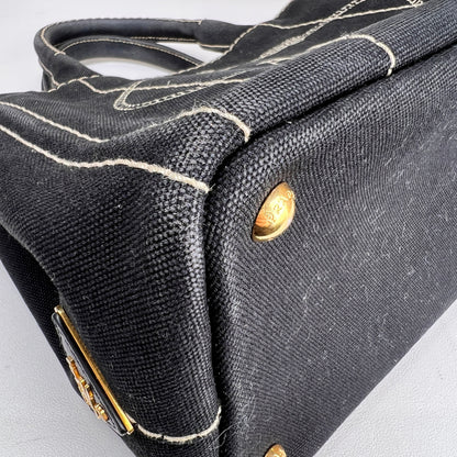 Prada Black Tote Bags A-19374
