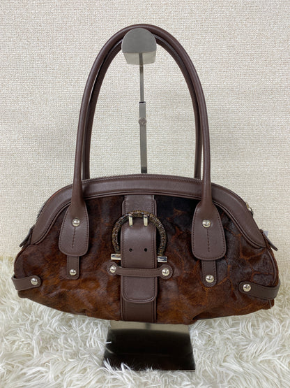 Ferragamo Brown Shoulder Bags A-19377