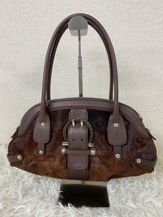 Ferragamo Brown Shoulder Bags A-19377