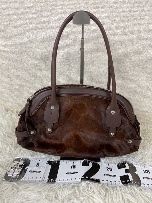 Ferragamo Brown Shoulder Bags A-19377