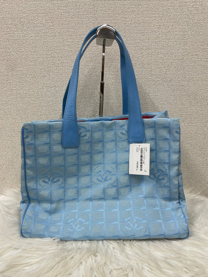 Chanel Blue Tote Bags A-19383