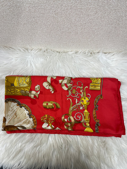Hermes Red Scarves A-19389