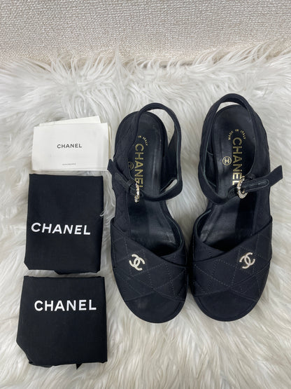 Chanel Black Shoes A-19399
