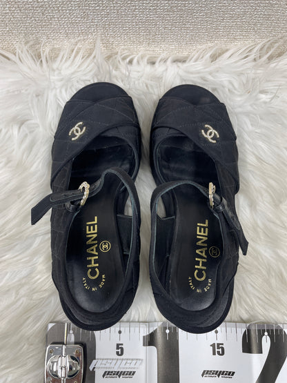 Chanel Black Shoes A-19399