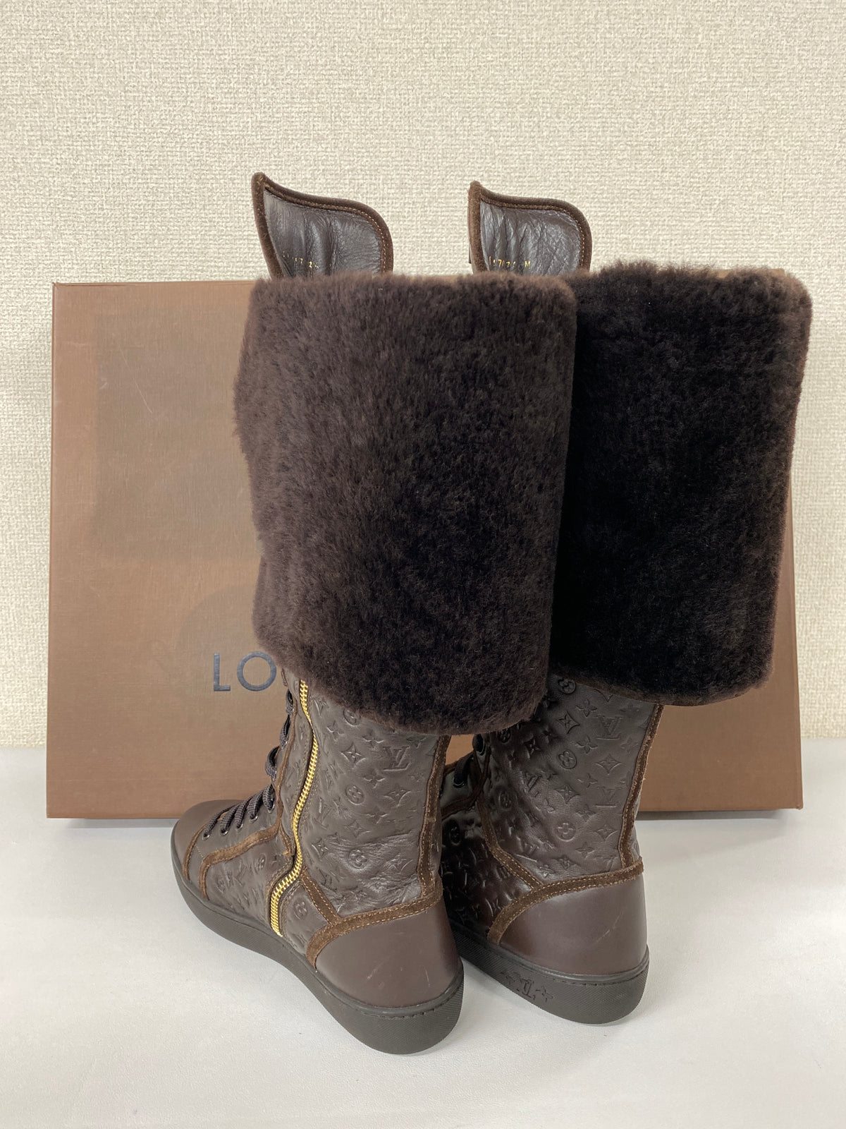 Louis Vuitton Brown Shoes A-19400