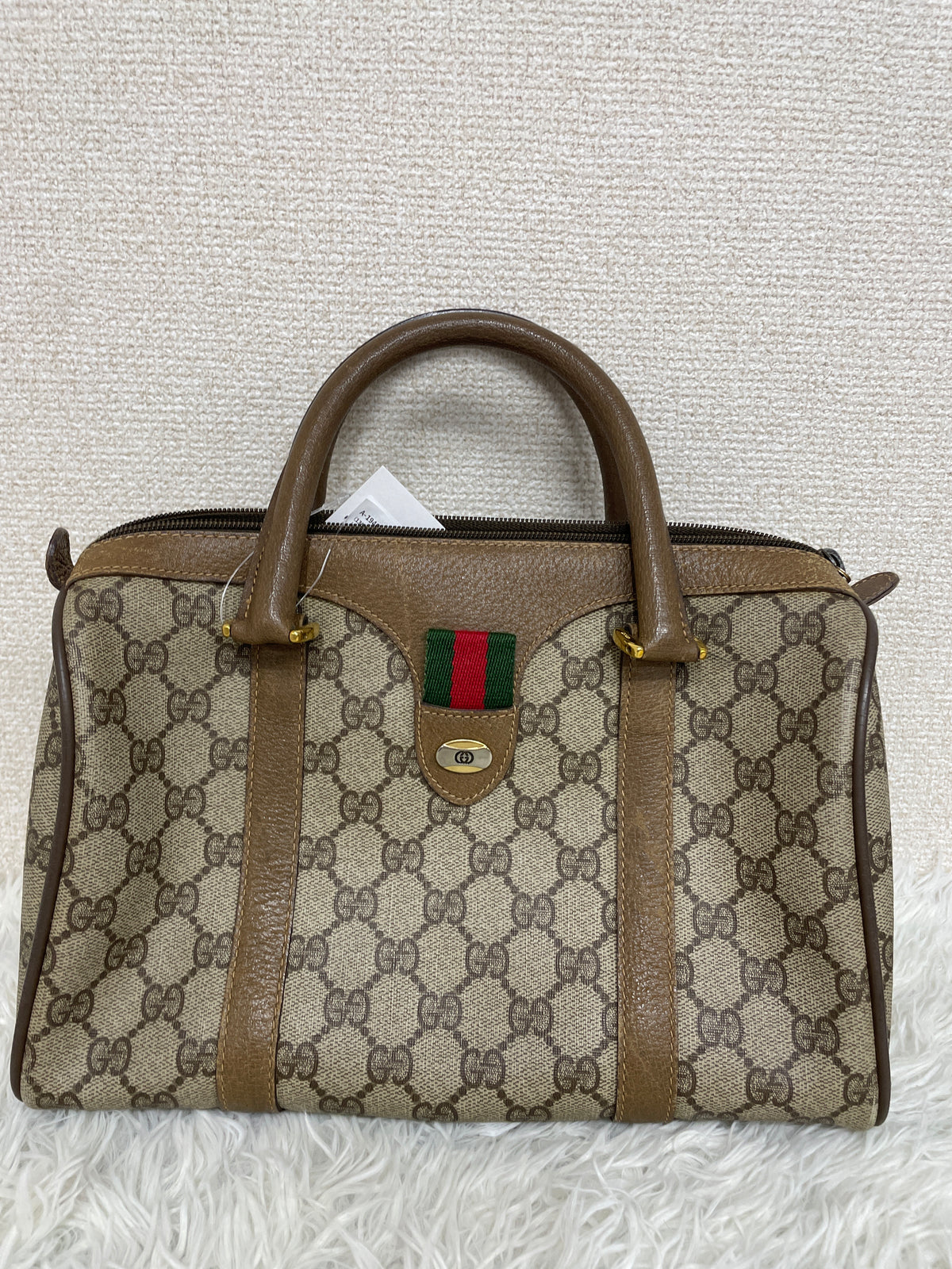 Gucci Beige Handle Bags A-19403