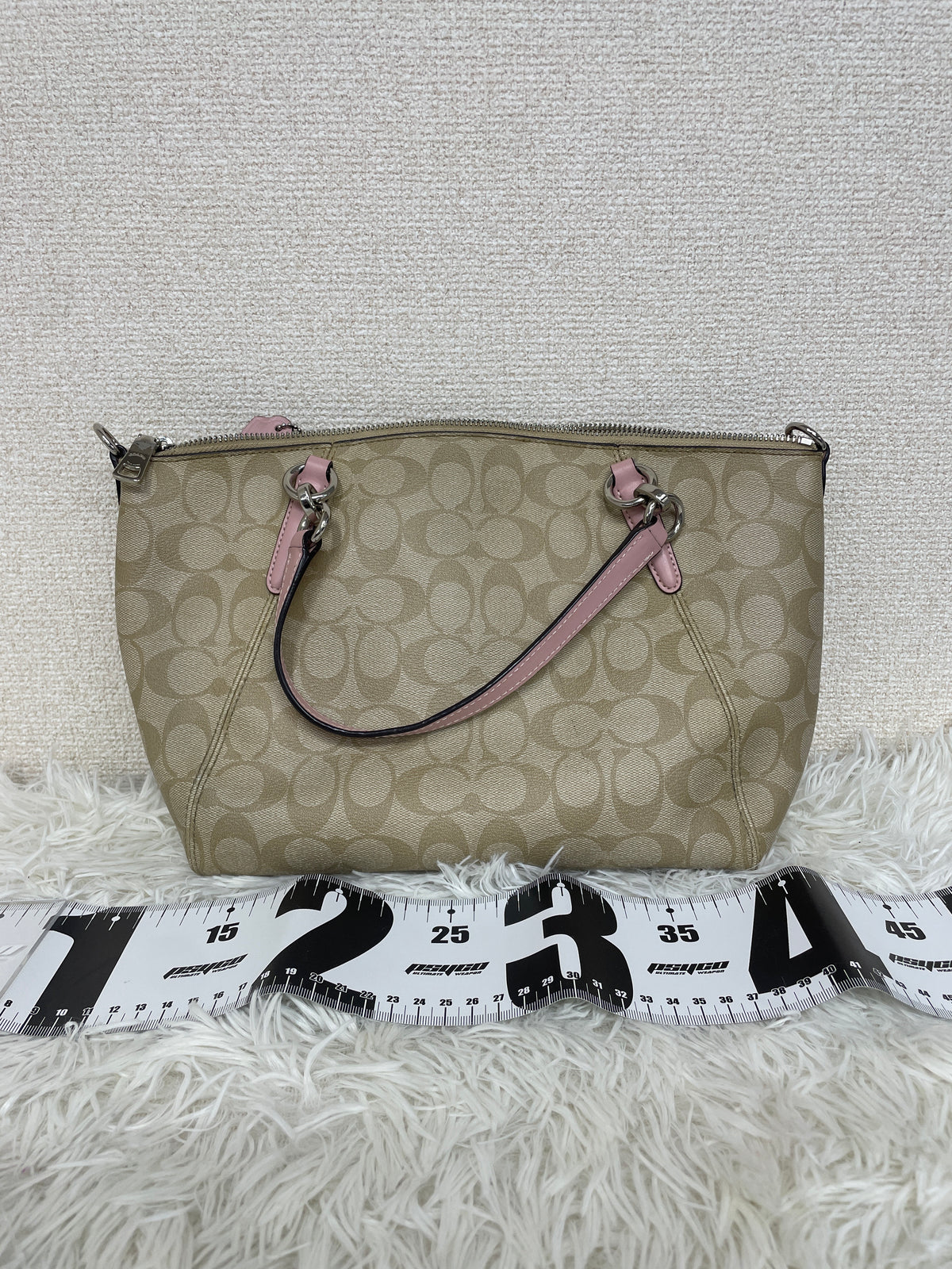 Coach Beige Tote Bags A-19434