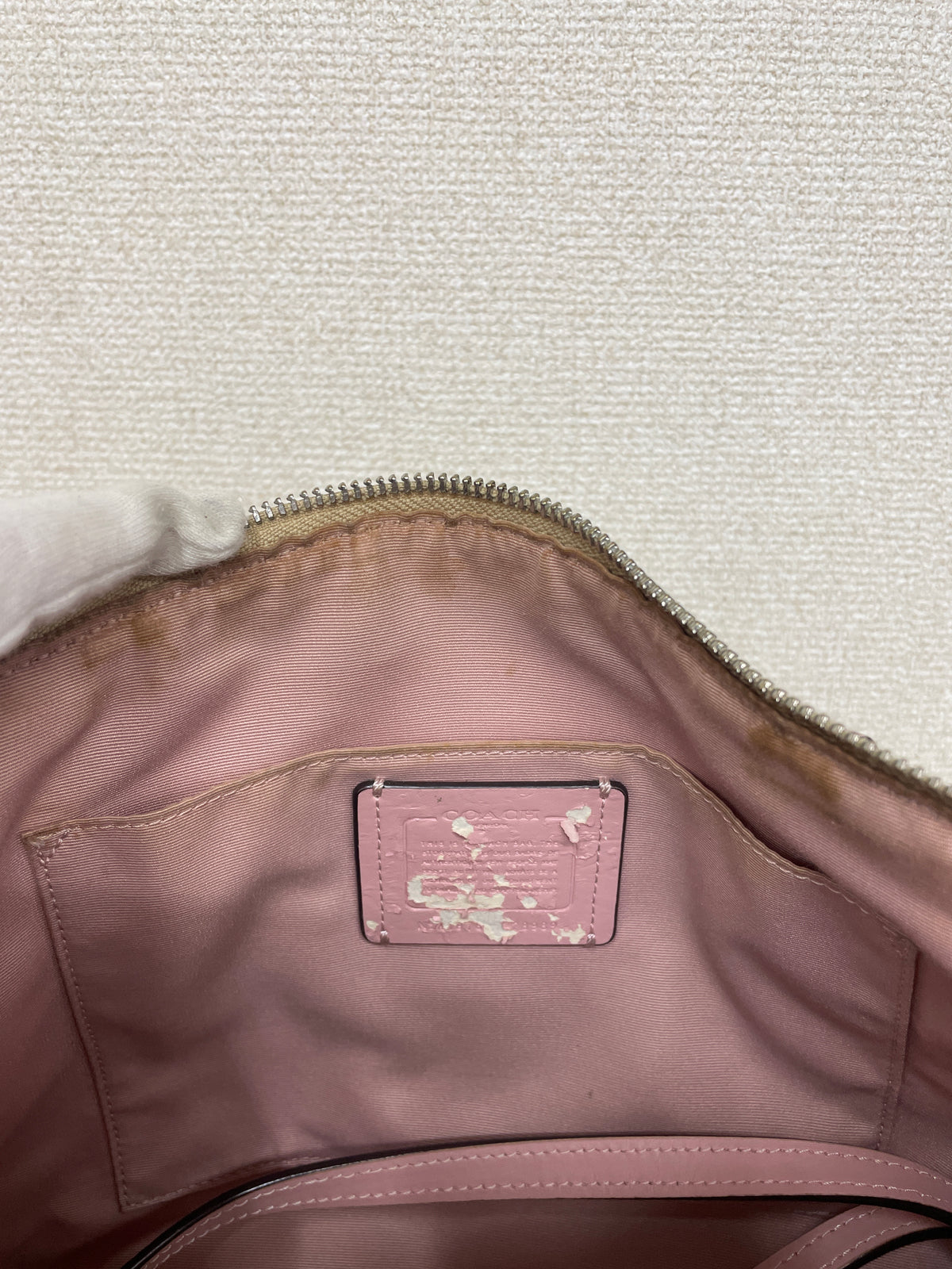 Coach Beige Tote Bags A-19434