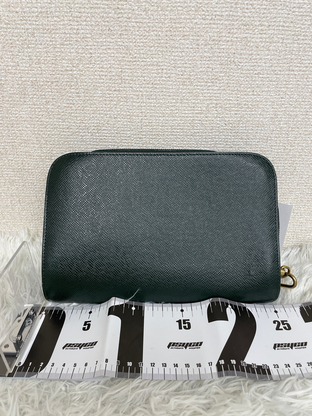 Louis Vuitton Green Pouches A-19437