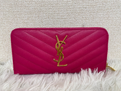 Saint Laurent Pink Wallets A-19457
