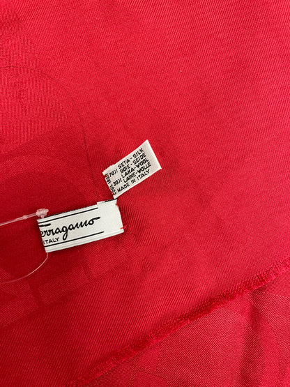 Ferragamo Red Scarves A-19464