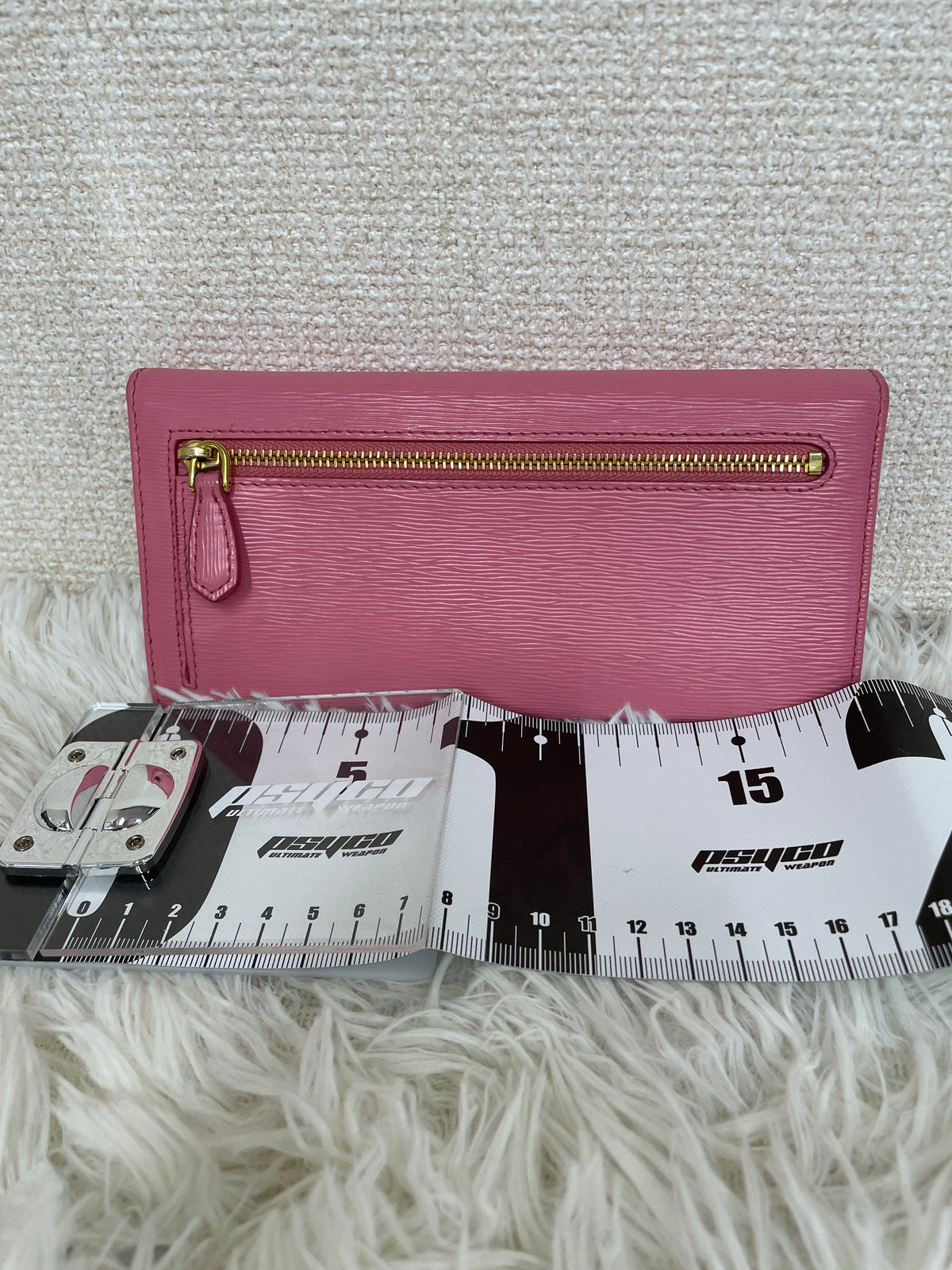 Prada Pink Wallets A-19532
