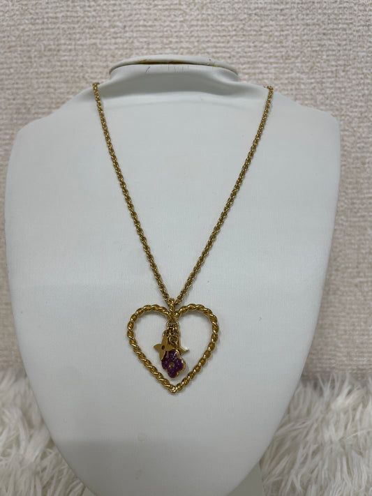 Louis Vuitton Gold Necklaces A-19543