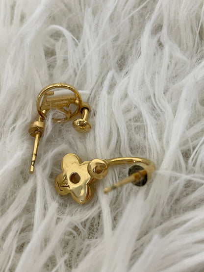 Louis Vuitton Gold Earrings A-19626