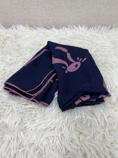 Fendi Navy Scarves A-19642
