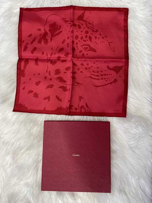 Cartier Red Scarves A-19654