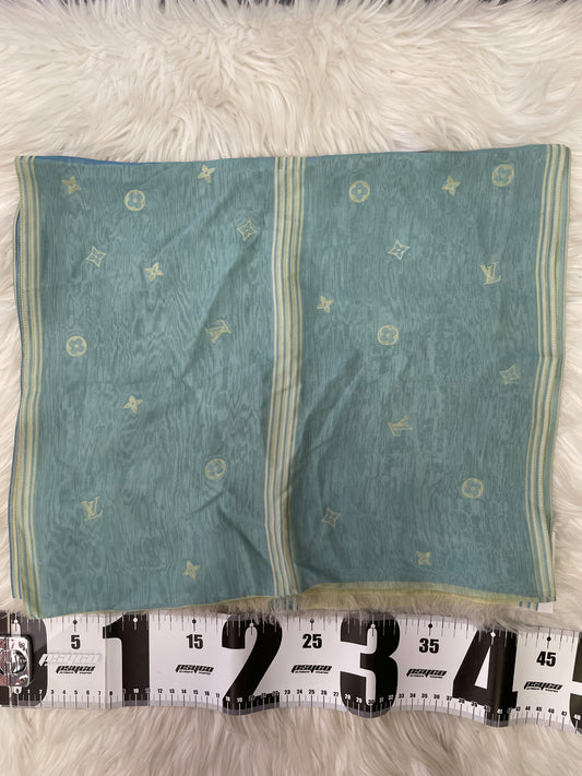 Louis Vuitton Blue Scarves A-19656