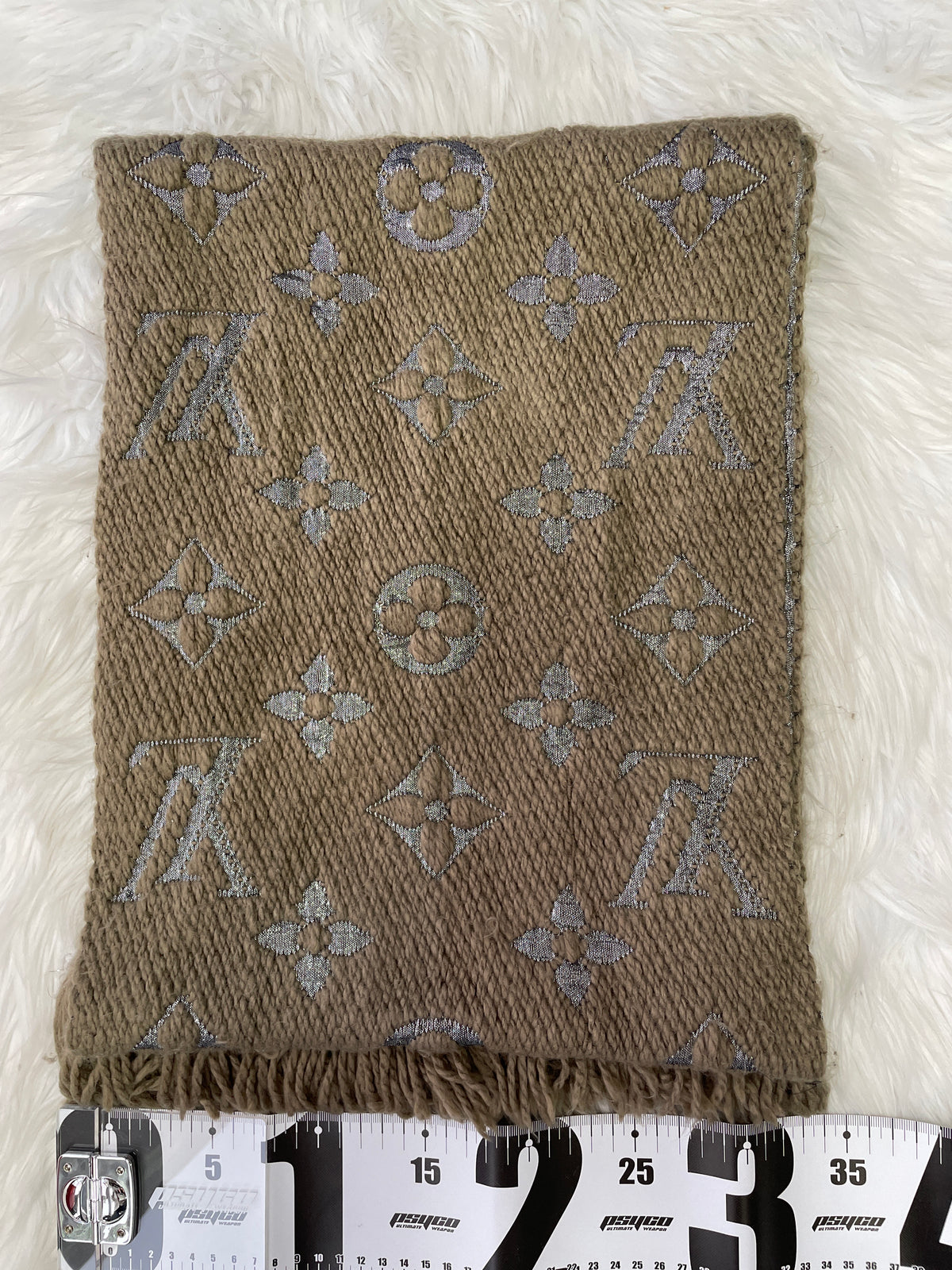 Louis Vuitton Green Scarves A-19658