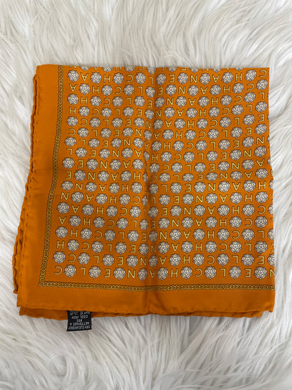 Chanel Orange Scarves A-19715