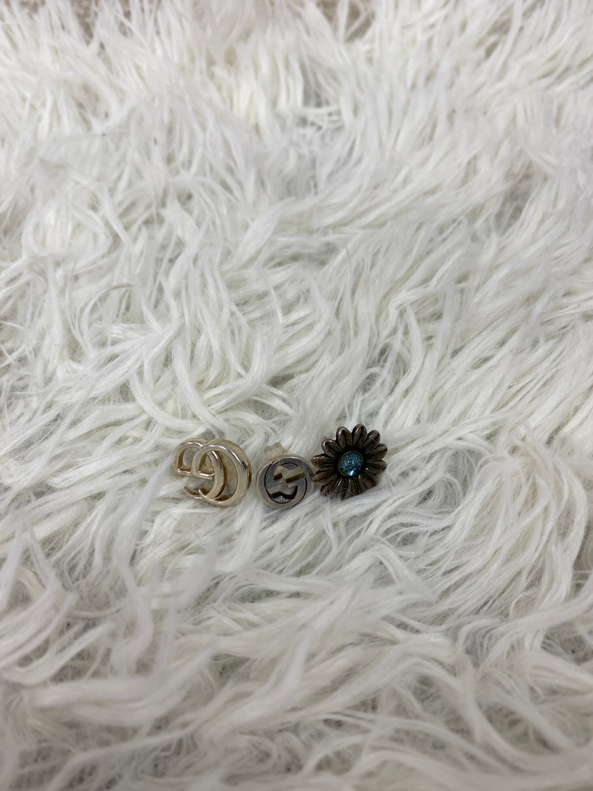 Gucci Silver Earrings A-19723