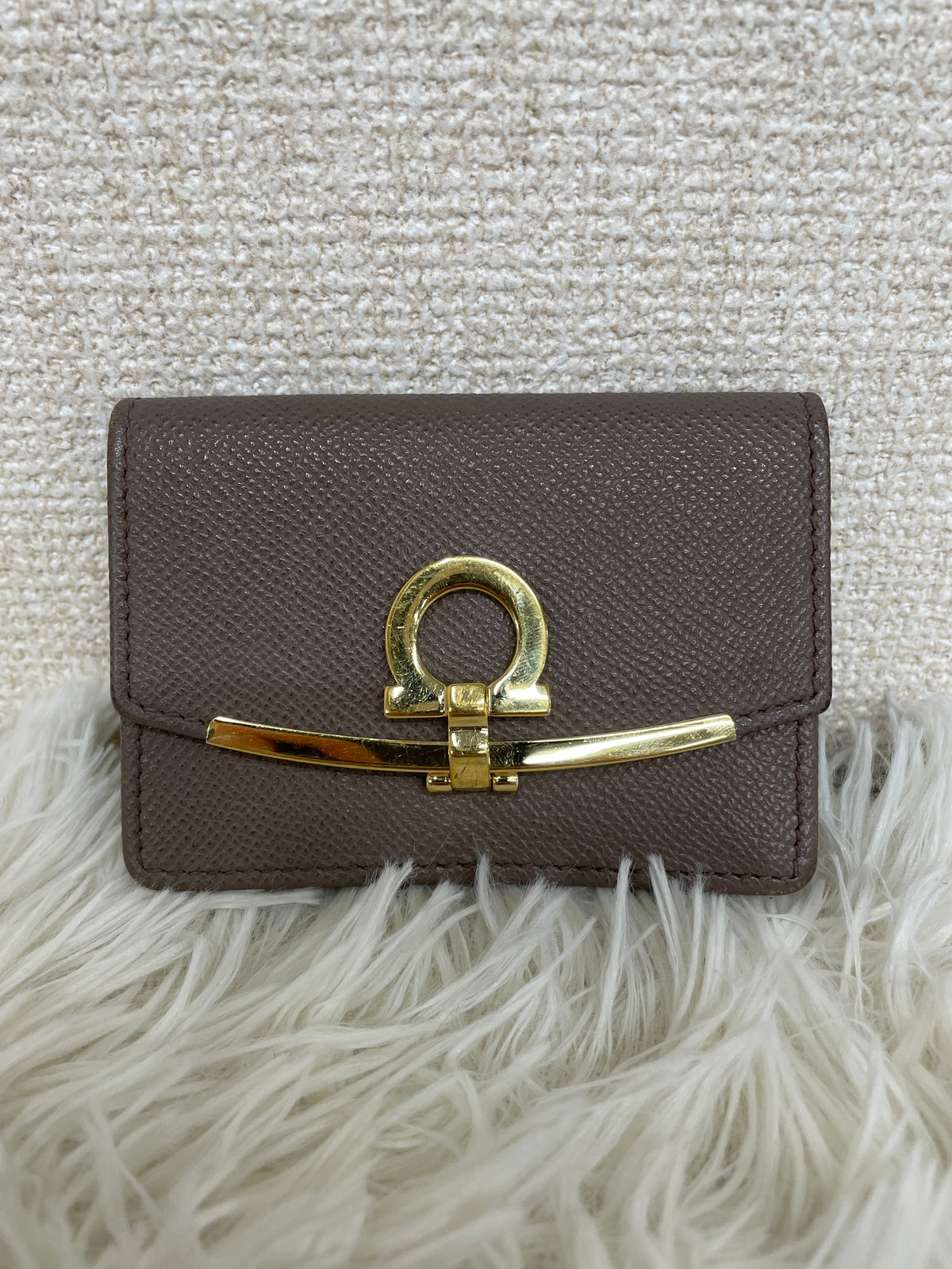 Ferragamo Beige Small goods A-19776