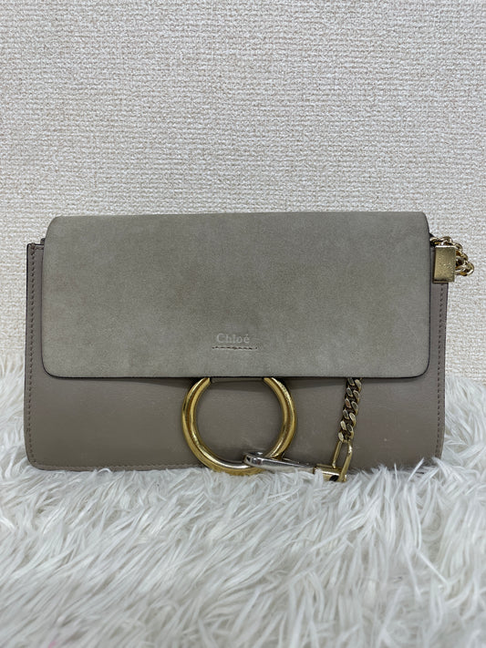 Chloe Beige Shoulder Bags A-19781
