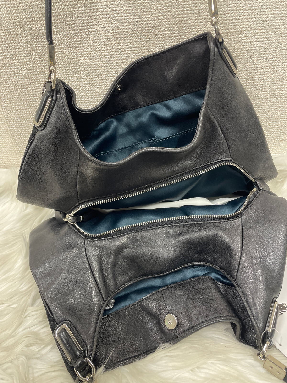 Coach Black Handle Bags A-19906