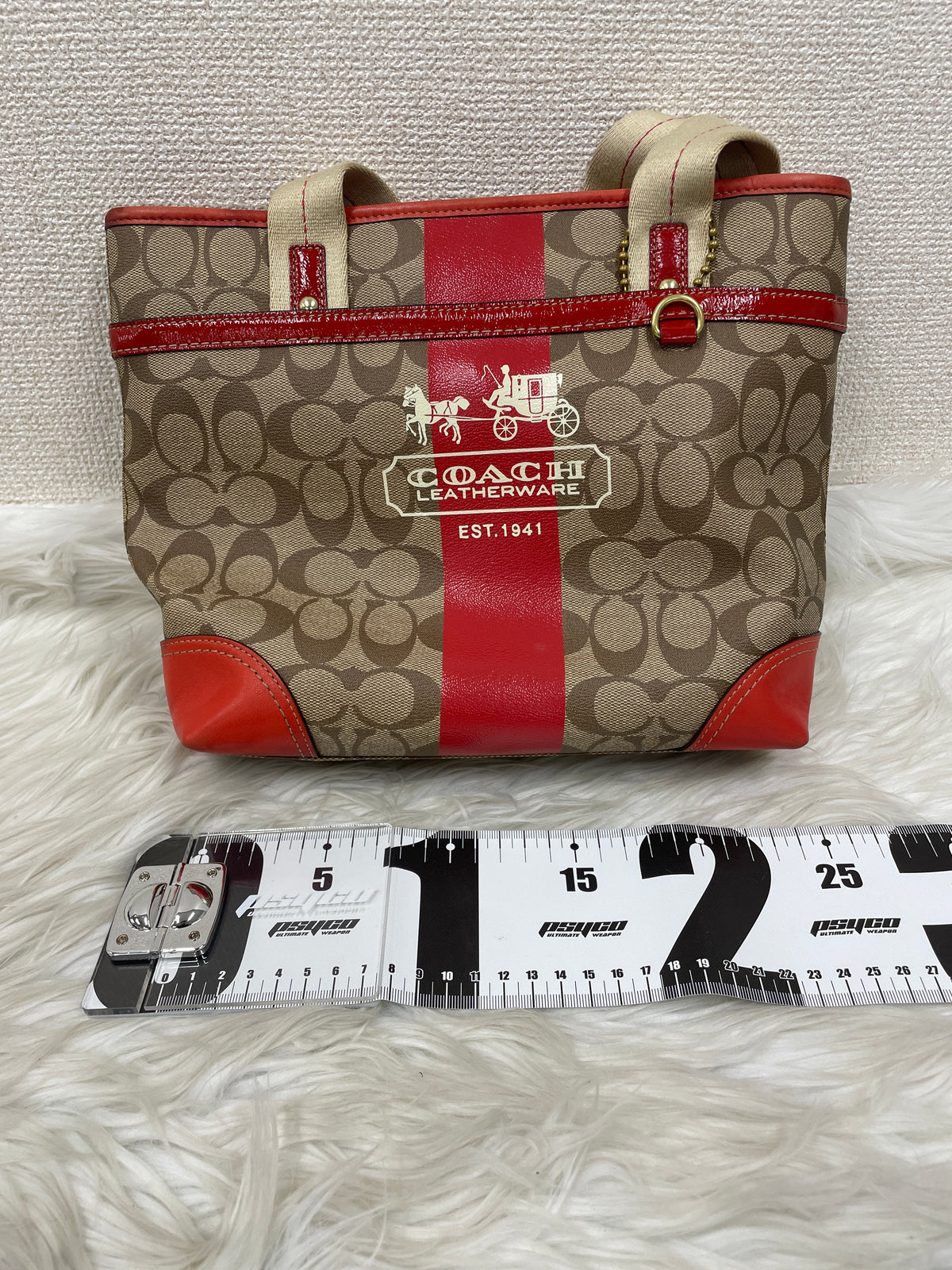 Coach Beige Tote Bags A-19907