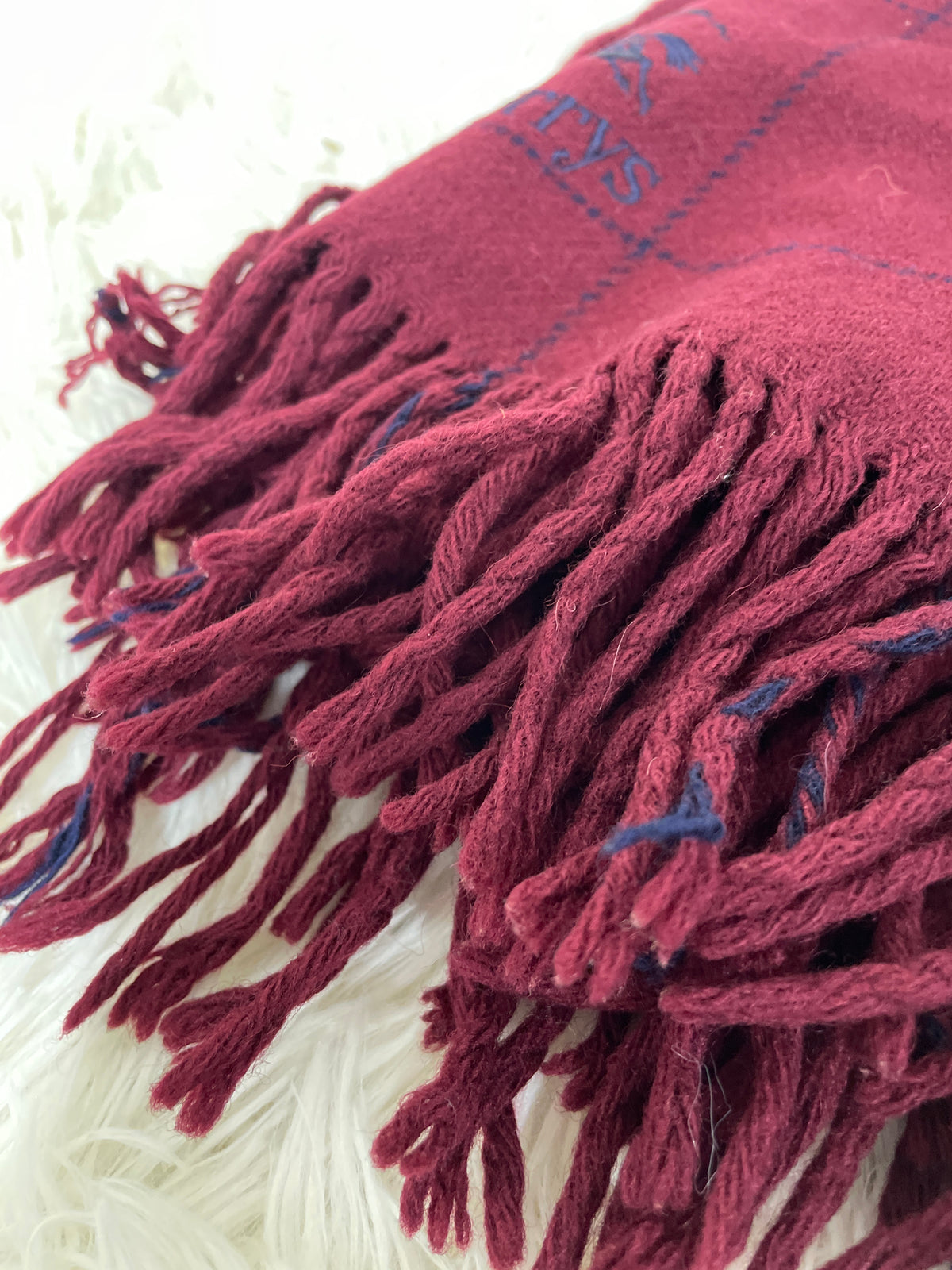 Burberry Bordeaux Scarves A-19932
