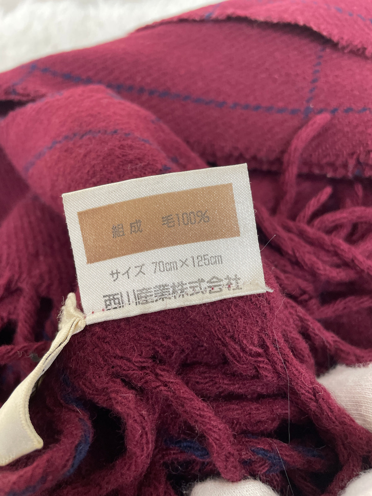 Burberry Bordeaux Scarves A-19932