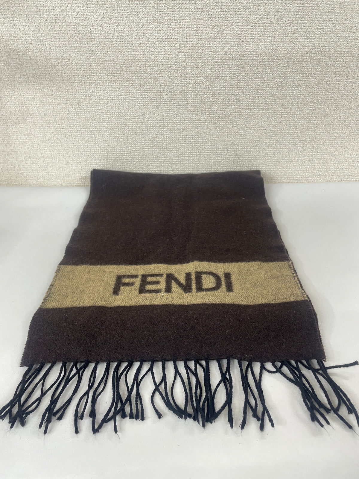 Fendi Brown Scarves A-19976