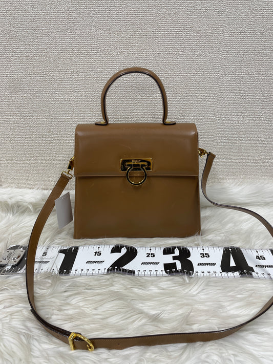 Ferragamo Brown Handle Bags A-19997