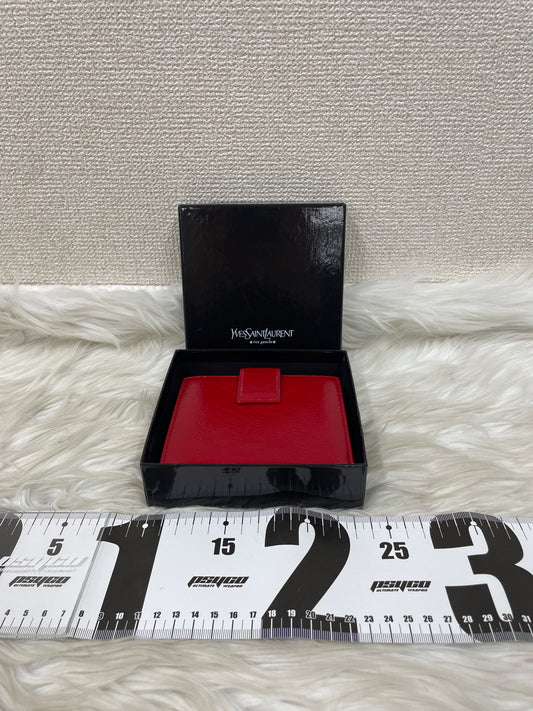 Saint Laurent Red Wallets A-20072