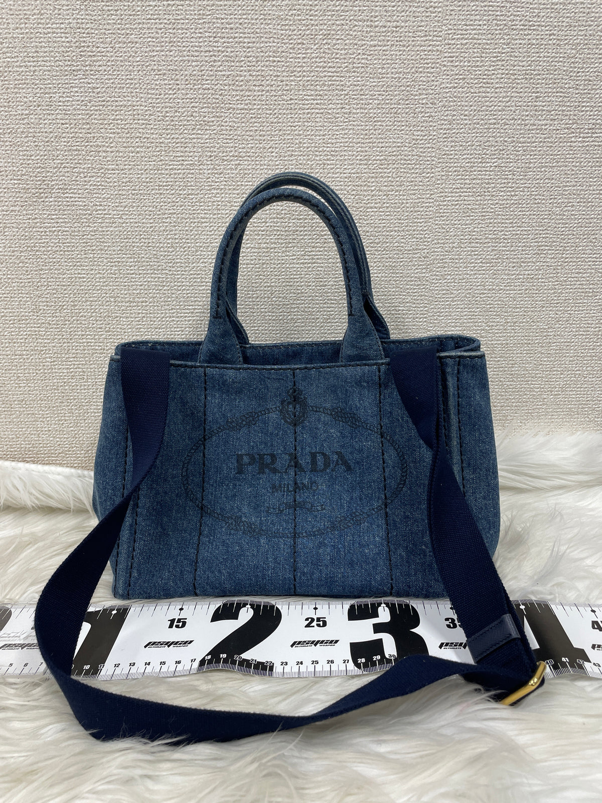 Prada Blue Handle Bags A-20115