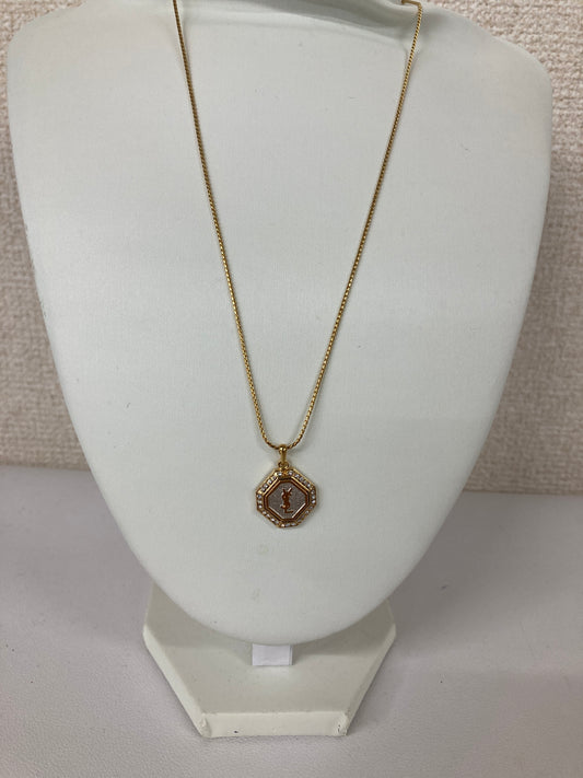 Saint Laurent Gold Necklaces A-20152