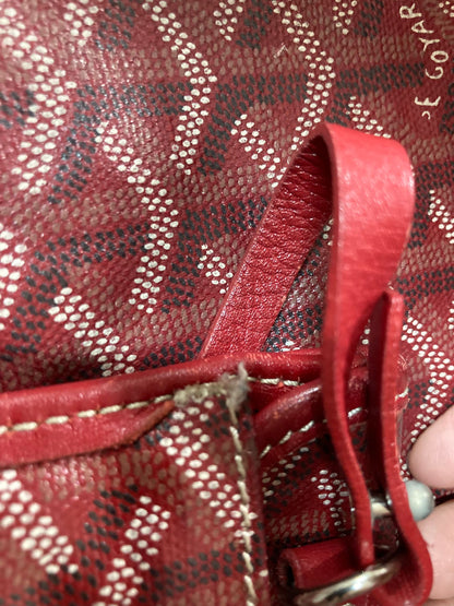 Goyard Red Tote Bags A-14599