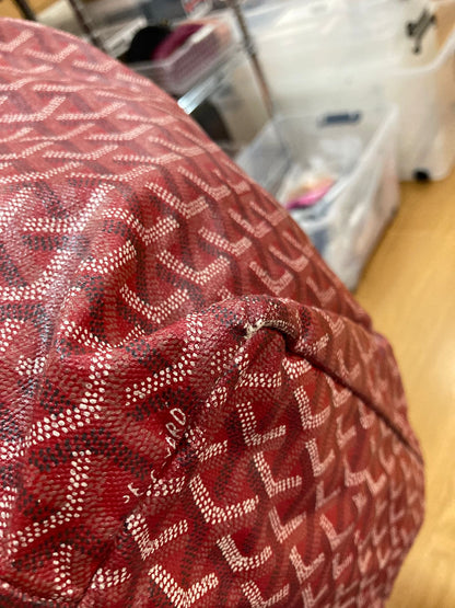 Goyard Red Tote Bags A-14599